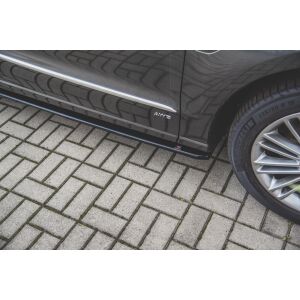 Maxton Design Seitenschweller Ansatz für Ford S-Max Mk2 Facelift schwarz Hochglanz