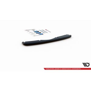 Maxton Design Mittlerer Heckdiffusor Ansatz für Ford S-Max Vignale Mk2 Facelift schwarz Hochglanz