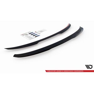 Maxton Design Spoiler CAP für Ford S-Max Mk2 Facelift schwarz Hochglanz