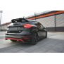 Maxton Design Spoiler CAP für Ford Focus ST-Line Mk3 FL schwarz Hochglanz
