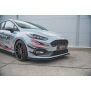 Maxton Design Front Stoßstangen Racing Flaps passend für Ford Fiesta Mk8 ST / ST-Line schwarz Hochglanz