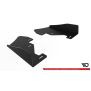 Maxton Design Robuste Racing Heckdiffusor Ansatz +Flaps für Ford Fiesta Mk8 ST schwarz Hochglanz