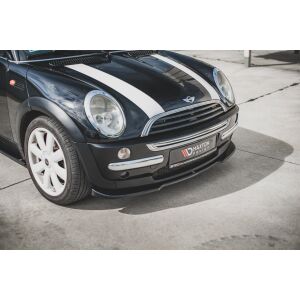 Maxton Design Front Ansatz für Mini Cooper / One R50  schwarz Hochglanz