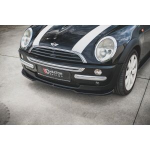 Maxton Design Front Ansatz für Mini Cooper / One R50  schwarz Hochglanz