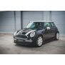 Maxton Design Seitenschweller Ansatz für Mini Cooper / One R50 schwarz Hochglanz