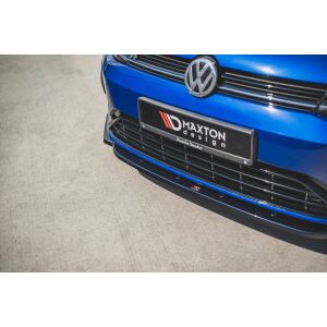 Maxton Design Front Ansatz für V.9 / V9 VW Golf 7 R / R-Line Facelift schwarz Hochglanz