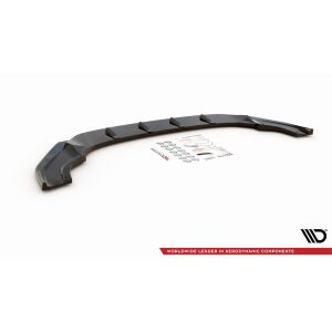 Maxton Design Front Ansatz für V.9 / V9 VW Golf 7 R / R-Line Facelift schwarz Hochglanz