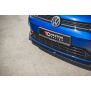 Maxton Design Front Ansatz für V.9 / V9 VW Golf 7 R / R-Line Facelift schwarz Hochglanz