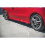 Maxton Design Seitenschweller Ansatz für Mercedes-Benz CLA AMG-Line C118 schwarz Hochglanz