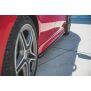 Maxton Design Seitenschweller Ansatz für Mercedes-Benz CLA AMG-Line C118 schwarz Hochglanz