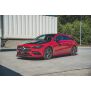 Maxton Design Seitenschweller Ansatz für Mercedes-Benz CLA AMG-Line C118 schwarz Hochglanz