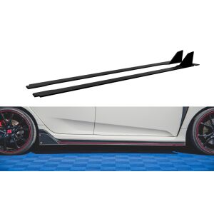 Maxton Design Robuste Racing Seitenschweller Ansatz für für Honda Civic X Type-R