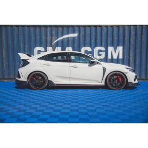 Maxton Design Robuste Racing Seitenschweller Ansatz für für Honda Civic X Type-R