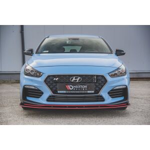 Maxton Design Robuste Racing Front Ansatz für passend für Hyundai I30 N Mk3 Hatchback / Fastback