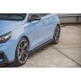 Maxton Design Robuste Racing Seitenschweller Ansatz für für Hyundai I30 N Mk3 / Mk3 FL Hatchback / Fastback