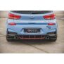 Maxton Design Robuste Racing Heck Ansatz Flaps Diffusor für Hyundai I30 N Mk3 Hatchback