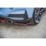 Maxton Design Robuste Racing Heck Ansatz Flaps Diffusor für Hyundai I30 N Mk3 Hatchback