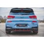 Maxton Design Robuste Racing Heckschürze V.1 / V1 für Hyundai I30 N Mk3 Hatchback