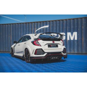 Maxton Design Robuste Racing Heckdiffusor Ansatz für Honda Civic X Type R