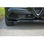 Maxton Design Front Ansatz V.2 / V2 für Alfa Romeo Stelvio schwarz Hochglanz