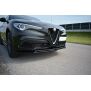 Maxton Design Front Ansatz V.2 / V2 für Alfa Romeo Stelvio schwarz Hochglanz