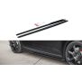 Maxton Design Seitenschweller Ansatz für V.2 / V2 für Audi RS3 8V Sportback Facelift schwarz Hochglanz