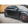 Maxton Design Seitenschweller Ansatz für V.2 / V2 für Audi RS3 8V Sportback Facelift schwarz Hochglanz