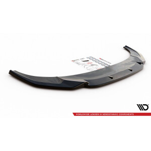 Maxton Design Front Ansatz V.1 / V1 für Audi RSQ3 F3 schwarz Hochglanz