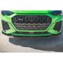 Maxton Design Front Ansatz V.1 / V1 für Audi RSQ3 F3 schwarz Hochglanz