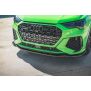 Maxton Design Front Ansatz V.2 / V2 für Audi RSQ3 F3 schwarz Hochglanz