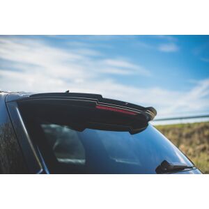 Maxton Design Spoiler CAP für Audi SQ7 / Q7 S-Line Mk. 2 schwarz Hochglanz