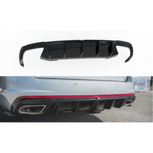 Maxton Design Heckdiffusor Ansatz V.2 / V2 für Skoda Octavia RS Mk3 / Mk3 FL Hatchback / Kombi