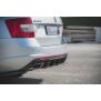 Maxton Design Heckdiffusor Ansatz V.2 / V2 für Skoda Octavia RS Mk3 / Mk3 FL Hatchback / Kombi
