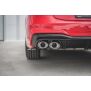 Maxton Design Heckdiffusor Ansatz für + Endschalldampfer Sportauspuff Attrappe Audi A7 C8 S-Line