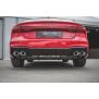 Maxton Design Heckdiffusor Ansatz für + Endschalldampfer Sportauspuff Attrappe Audi A7 C8 S-Line