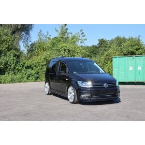 Maxton Design Front Ansatz für Volkswagen Caddy Mk. 4 schwarz Hochglanz