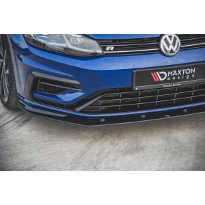 Maxton Design Robuste Racing Front Ansatz für passend für VW Golf 7 R / R-Line Facelift