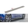 Maxton Design Robuste Racing Seitenschweller Ansatz für für VW Golf 7 R / R-Line Facelift