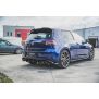 Maxton Design Robuste Racing Heck Ansatz Flaps Diffusor für VW Golf 7 R Facelift