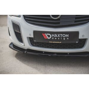 Maxton Design Front Ansatz V.1 / V1 für Opel Insignia Mk. 1 OPC Facelift schwarz Hochglanz