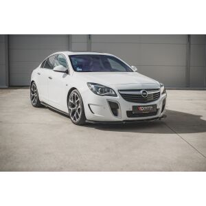 Maxton Design Front Ansatz V.2 / V2 für Opel Insignia Mk. 1 OPC Facelift schwarz Hochglanz