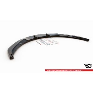 Maxton Design Front Ansatz V.2 / V2 für Opel Insignia Mk. 1 OPC Facelift schwarz Hochglanz