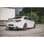 Maxton Design Mittlerer Heckdiffusor Ansatz für Opel Insignia Mk. 1 OPC Facelift schwarz Hochglanz