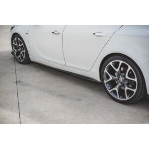 Maxton Design Seitenschweller Ansatz für Opel Insignia Mk. 1 OPC Facelift schwarz Hochglanz
