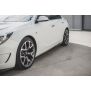 Maxton Design Seitenschweller Ansatz für Opel Insignia Mk. 1 OPC Facelift schwarz Hochglanz