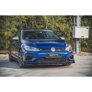 Maxton Design Robuste Racing Front Ansatz V.2 / V2 für passend für VW Golf 7 R / R-Line Facelift