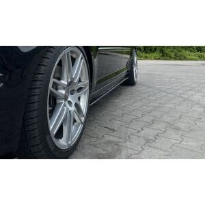 Maxton Design Seitenschweller Ansatz für Volkswagen Caddy Mk. 4 schwarz Hochglanz