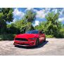 Maxton Design Front Ansatz für Ford Mustang Mk. 6 Facelift schwarz Hochglanz