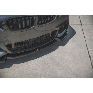 Maxton Design Front Ansatz V.3 / V3 für BMW 5er F10/F11 M-Paket schwarz Hochglanz