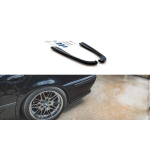 Maxton Design Heck Ansatz Flaps Diffusor für BMW M5 E39 schwarz Hochglanz